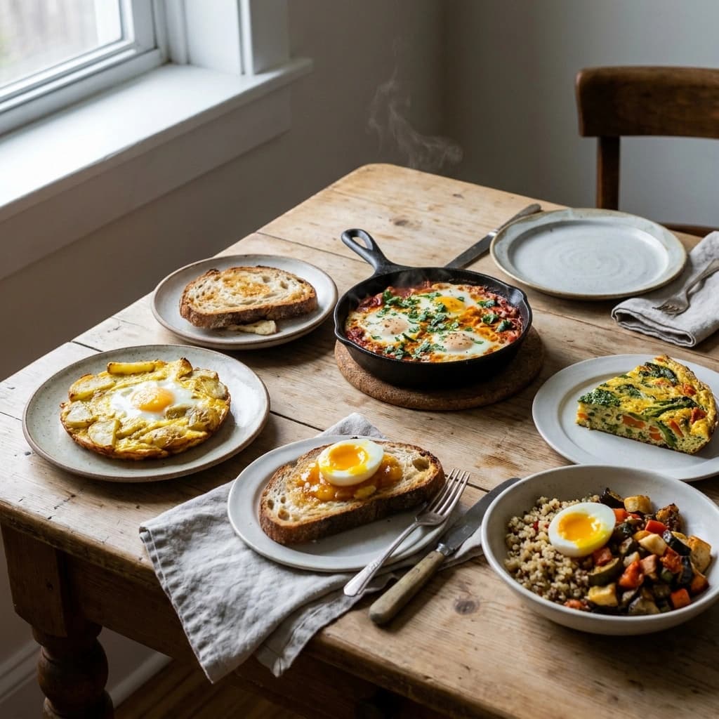 Что приготовить из яиц кроме омлета: 8 быстрых домашних блюд, когда нужен сытный вариант