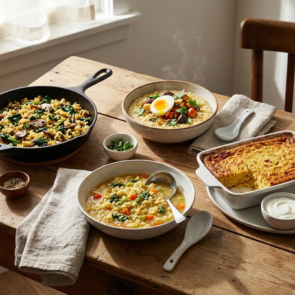 Что приготовить из пшена кроме каши: 8 домашних блюд, которые помогают по-новому взглянуть на простую крупу