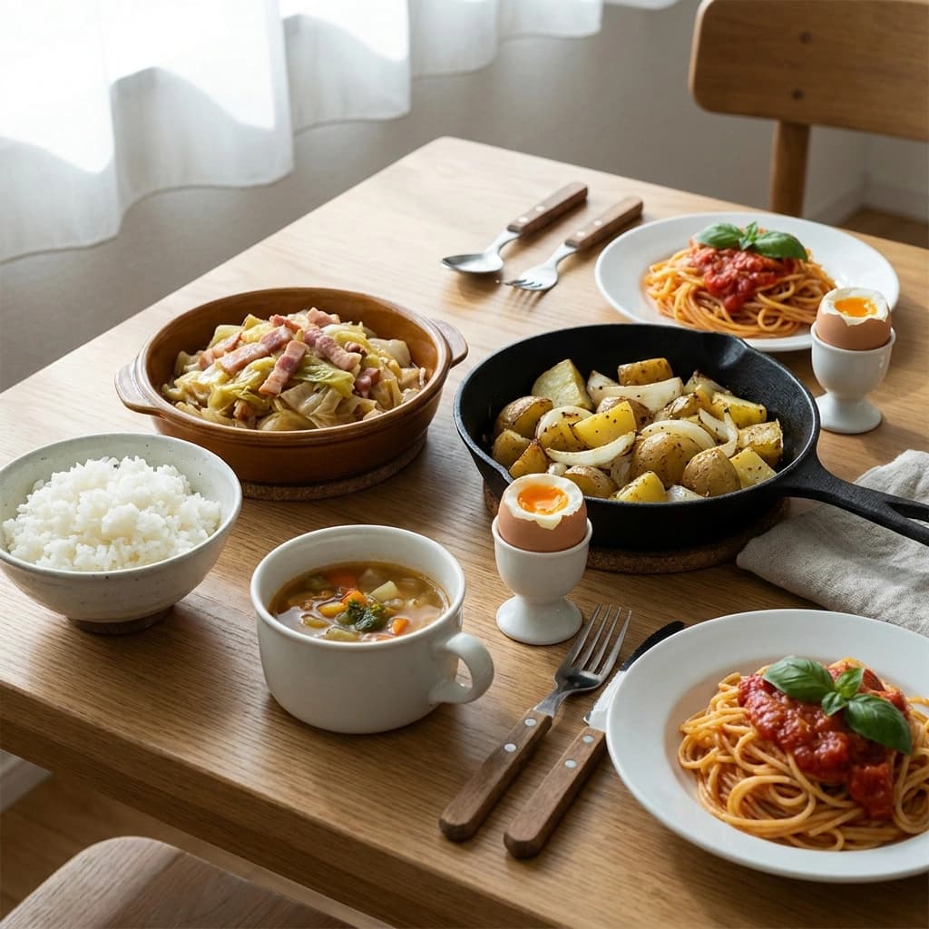 Как питаться вкусно в конце месяца: недорогой домашний рацион без полуфабрикатов и доставки