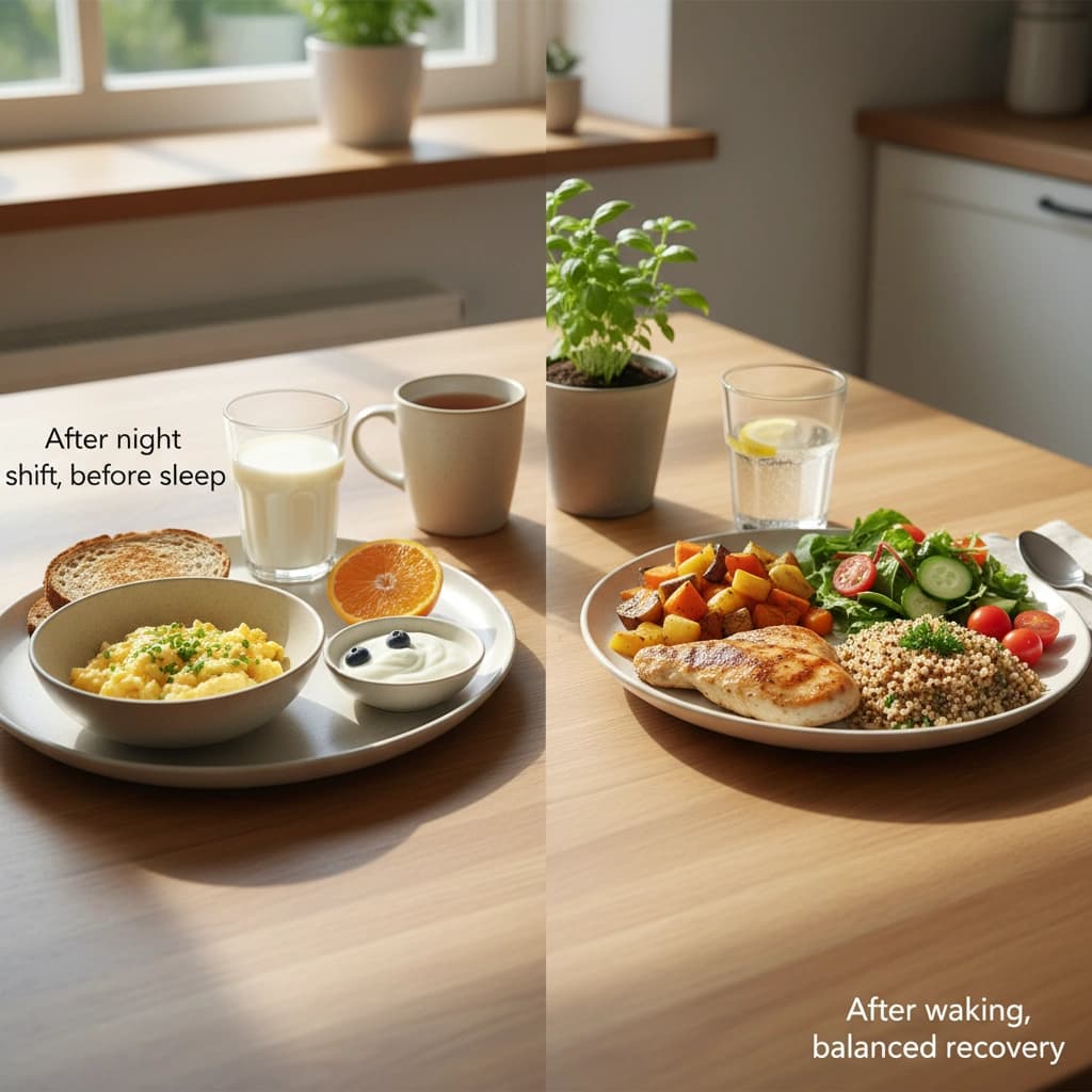 Как питаться после ночной смены: домашняя схема, чтобы не перепутать голод, усталость и случайные перекусы