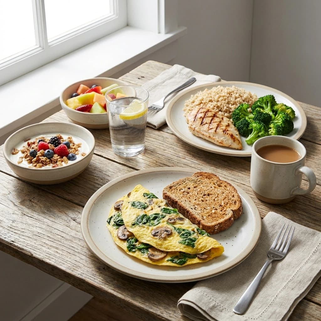 Питание для концентрации в течение дня: как собрать рацион без резких перекусов, сонливости и бесконечного кофе