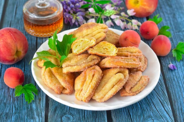 Творожное печенье в духовке